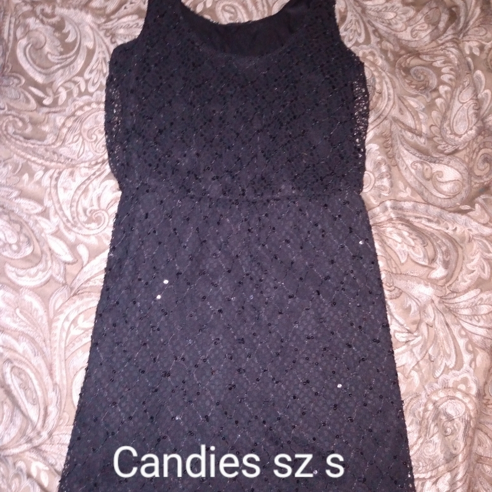 Sz s candies black dress